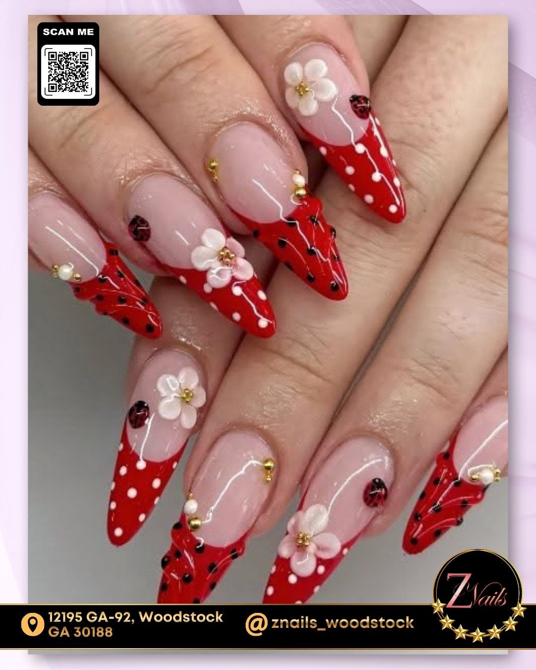 Z NAILS Woodstock, GA 30188